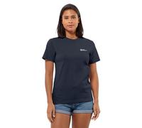Jack Wolfskin Essential Camiseta, Azul Noche (Night Blue), L para Mujer