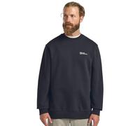 Jack Wolfskin Essential Crewneck M Suéter pulóver, Azul Marino, XL para Hombre