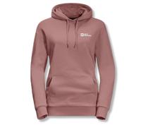 Jack Wolfskin Essential Mujer Sudadera con Capucha Algodón Rosa XS