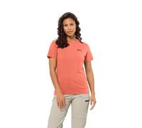 Jack Wolfskin Essential T W Camiseta, Ámbar cálido, XXL para Mujer