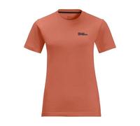 Jack Wolfskin Essential T W Camiseta, Ámbar Caliente, S para Mujer