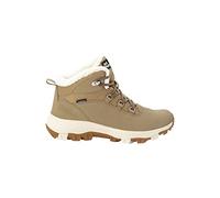 Jack Wolfskin Everquest Texapore Mid W Zapatillas, Mujer, Arcilla Beige, 36 EU