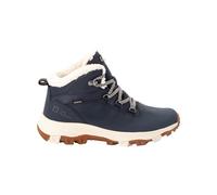 Jack Wolfskin Everquest Texapore Mid W, Zapatillas Mujer, Dark Blue Off White, 40.5 EU