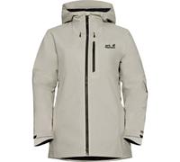 Jack Wolfskin Flowline 3in1, chaqueta de esquí, mujer, beige 38(M) Pale Sand