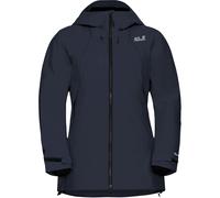 Jack Wolfskin Flowline Pro 2L Ins, chaqueta de esquí, mujer, azul marino 38(M) Midnight Sky
