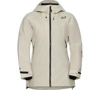 Jack Wolfskin Flowline Pro 2L Ins, chaqueta de esquí, mujer, beige 40(L) Pale Sand
