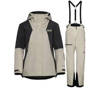 Jack Wolfskin Flowline Pro 2L Ins sæt, dame, beige