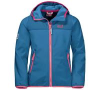 Jack Wolfskin Fourwinds - Chaqueta de softshell transpirable para niños, Color azul., 140