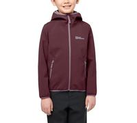 Jack Wolfskin - FOURWINDS JACKET KIDS, Chaqueta softshell niños unisex, boysenberry,