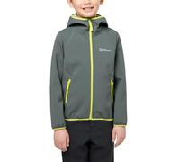 Jack Wolfskin - FOURWINDS JACKET KIDS, Chaqueta softshell niños unisex, slate green,