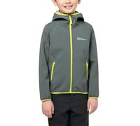 Jack Wolfskin - FOURWINDS JACKET KIDS, Chaqueta softshell niños unisex, slate green,