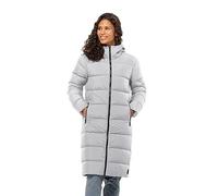 Jack Wolfskin Frozen Palace Abrigo W Chaqueta de Plumas, Verde Oscuro, XS para Mujer