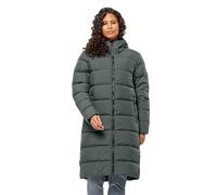 Jack Wolfskin Frozen Palace Coat W Parka de plumón, Verde Pizarra, XXL para Mujer