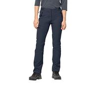 Jack Wolfskin Geigelstein Pants W - Pantalones de Senderismo para Mujer, Noche Azul, 48
