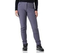 Jack Wolfskin Geigelstein Slim Pants W Pantalones de Trekking de Suave, Gris/Plateado, 38 para Mujer