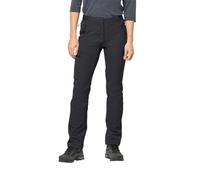 Jack Wolfskin Geigelstein W Pantalones de Senderismo, Mujer, Negro, 52