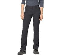 Jack Wolfskin Geigelstein W Pantalones de Senderismo, Negro, 38 para Mujer
