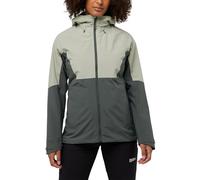 Jack Wolfskin - GLAABACH 3IN1 JKT W, Chaqueta Mujer, slate green,