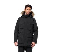 Jack Wolfskin Glacier Canyon - Parka, Chaqueta Hombre, Negro (Black 01), S