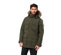 Jack Wolfskin Glacier Canyon Parka, Islandia Moss, s Hombre, Islandia Moss, S