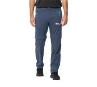 Jack Wolfskin Glastal Zip Off Pants M Pantalones para Senderismo, Evening Sky, 94 para Hombre