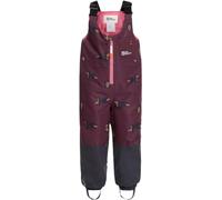 Jack Wolfskin Gleely 2L Ins Print Bib K - Pantalón de Senderismo, Color Verde Pizarra, 8-9 años, Unisex para niños, Verde Pizarra, 8-9 años