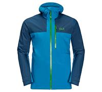 Jack Wolfskin Go Hike, Chaqueta Hombre, Blue Jewel, S