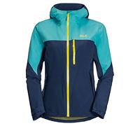 Jack Wolfskin Go Hike, Chaqueta Mujer, Dark Indigo, XS
