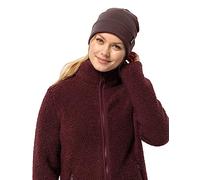 Jack Wolfskin - Gorro de canalé de Frambuesa, Talla única, Unisex, Frambuesa, Talla única
