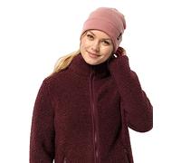 Jack Wolfskin - Gorro de canalé para Polvo, Talla única, Unisex, Rubor en Polvo, Talla única