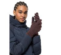 Jack Wolfskin Guante para mujer High Curl W Boysenberry, talla L, morado, L