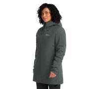 Jack Wolfskin Heidelstein Ins Jkt W - Chaqueta para mujer, Verde pizarra, L