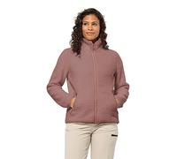 Jack Wolfskin High Curl Jacket W - Chaqueta de forro polar para mujer, Afterglow., L
