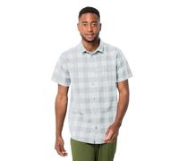 Jack Wolfskin Highlands - Camiseta M para Hombre, Color Azul Suave, Verificación Azul Suave, L