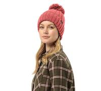 Jack Wolfskin - HIGHLOFT Knit Beanie W, Boina Mujer, Red Coral,