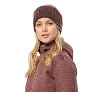 Jack Wolfskin Highloft Knit Headband W - Diadema de Invierno, Boysenberry, M para Mujer, Boysenberry, M