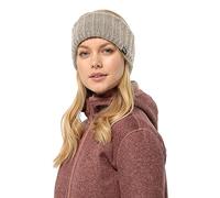 Jack Wolfskin Highloft Knit Headband W - Diadema de Invierno, Gris Polvo, M para Mujer, Gris Polvo, M