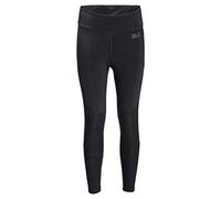 Jack Wolfskin Hike Lite, Pantalones de compresión Mujer, Black, M