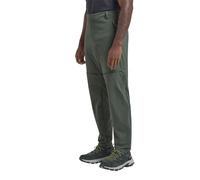 Jack Wolfskin Hikeout Zip Away Pants M Pantalones para Senderismo, Color Verde, 46 Hombres