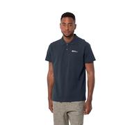 Jack Wolfskin Hombre Essential M Polo, Night Blue, S, Azul Noche (Night Blue), S