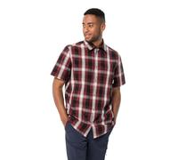 Jack Wolfskin Hot Chili M Camisa de Manga Corta para Hombre, Rojo Granero, L, Rojo Barn, L