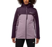 Jack Wolfskin Hunberg Jkt W 3 en 1 Chaqueta, Flores Silvestres, S para Mujer