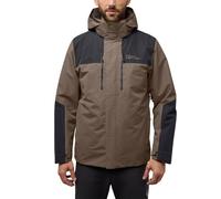 Jack Wolfskin Jasper 3 en 1 Jkt M Chaqueta, café frío, XXL para Hombre