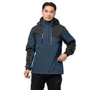 Jack Wolfskin Jasper Flex Men Chaqueta, Thunder Blue, XXL Hombre