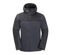 Jack Wolfskin Jasper Ins-Chaqueta, ébano, M Hombres