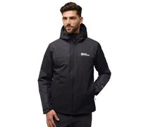 Jack Wolfskin Jasper Ins Jkt M Chaqueta, Negro, L para Hombre