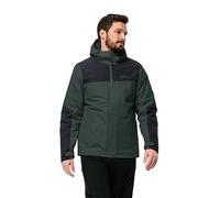 Jack Wolfskin Jasper Ins JKT M Chaqueta, Oliva Negra, XXL Hombre, oliva-negro, XXL