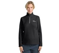 Jack Wolfskin Jersey Taunus Hz para Mujer, Negro, L