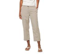 Jack Wolfskin Kalahari 7/8 Pants W Pantalones Casual, White Pepper, 46, White Pepper, 48