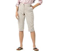 Jack Wolfskin Kalahari - Pantalón de Mujer (3/4) - Pantalones Cortos de Senderismo Mujer